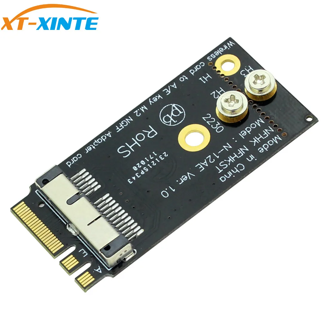 XT XINTE BCM94360CS2 BCM943224PCIEBT2 A/E ключ адаптер карты Модуль 12 + 6 Pin беспроводной Wi Fi скорость