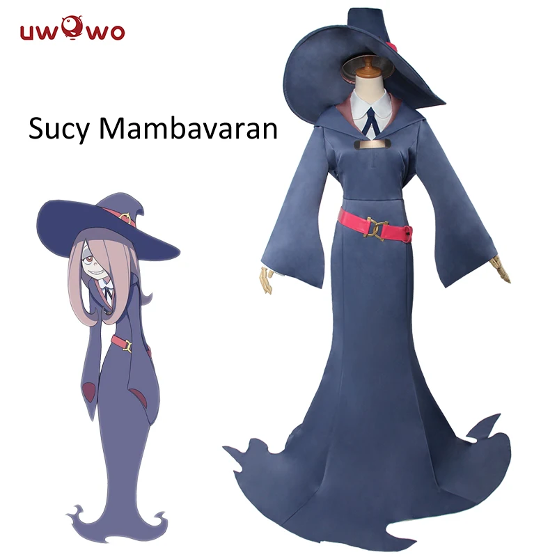 UWOWO Sucy Manbavaran/костюм на Хэллоуин для косплея маленькой ведьмы академическая