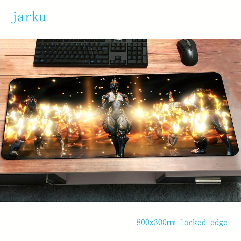 Коврик для мыши warframe gamer anime 800x300x2 мм коврик notbook игровой Новое поступление PC