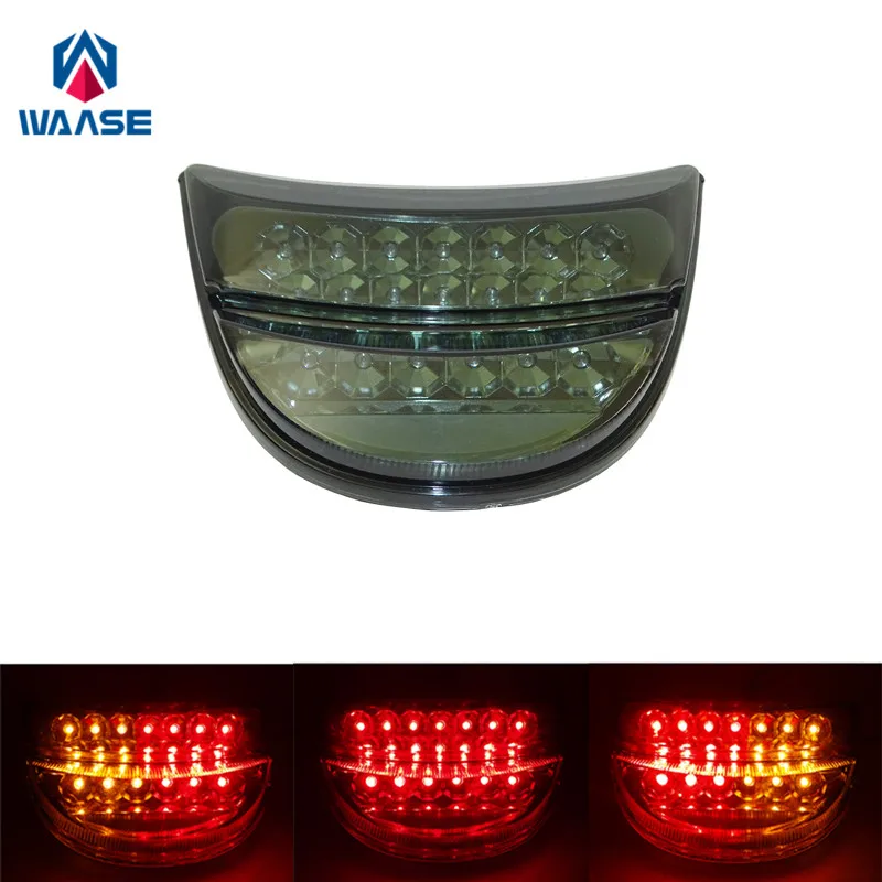 Waase для Honda CBR954RR CBR 954 RR 2002 2003 хромированный задний фонарь стоп сигнал встроенная