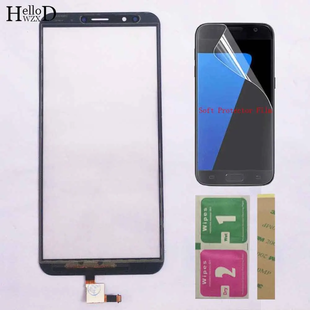 5,99 ''сенсорная панель для huawei Honor 7C LND-L29 сенсорный экран сенсор Honor 7C Pro Honor 7CPro дигитайзер панель стеклянная защитная пленка