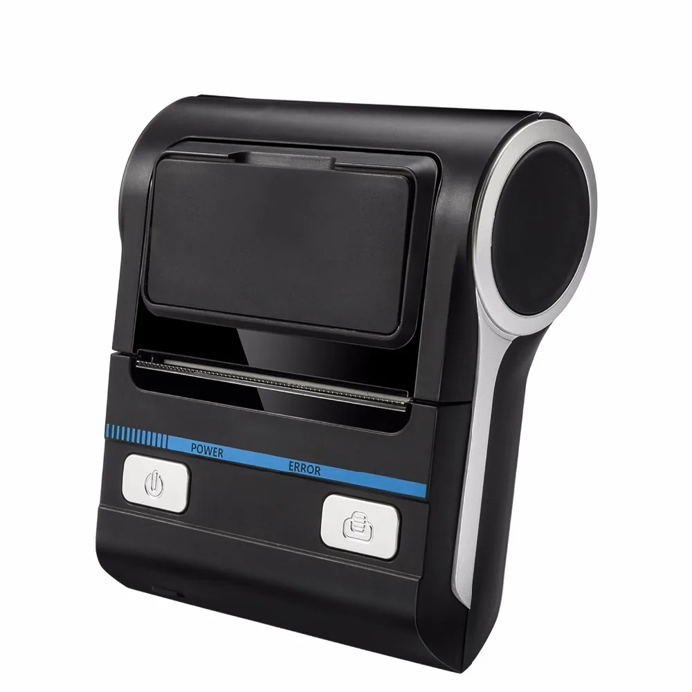 Веха MHT P8001 Bluetooth чековый принтер беспроводной термальный 80 мм совместим с