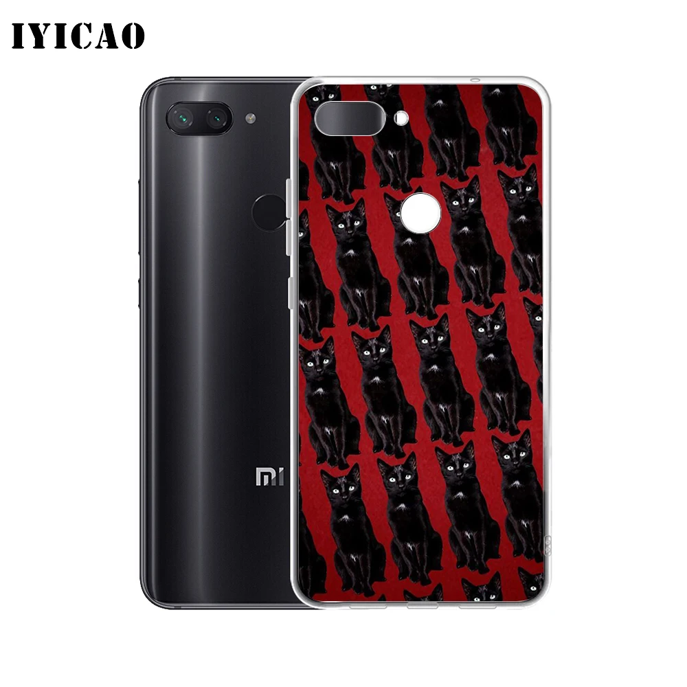 Мягкий силиконовый чехол IYICAO для телефона Xiaomi Mi 9 8 SE 6 A1 A2 Lite F1 MIX2S MIX3 из