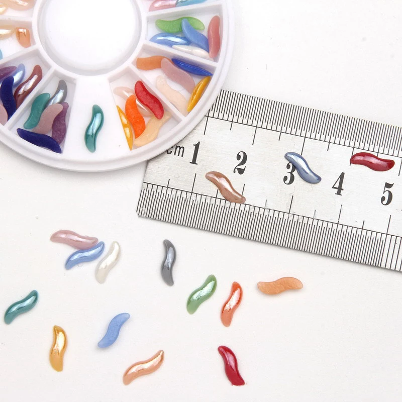 Mtssii S Форма керамики Стразы для ногтей красочные Nail Книги по искусству украшения