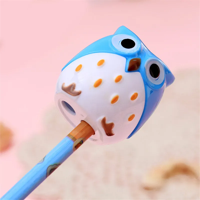 1 шт. Kawaii точилка для карандаша в виде совы новая милая Автоматическая карандашей