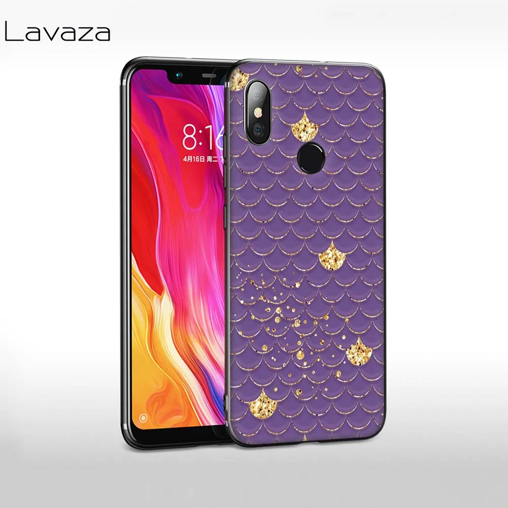 Lavaza Love Purple Glitter wave Soft Case for Huawei Y7 Prime Y9 Y6 2018 Nova 3 3i Honor 7A 8X 8C 8 9 10 Lite TPU Cover | Мобильные