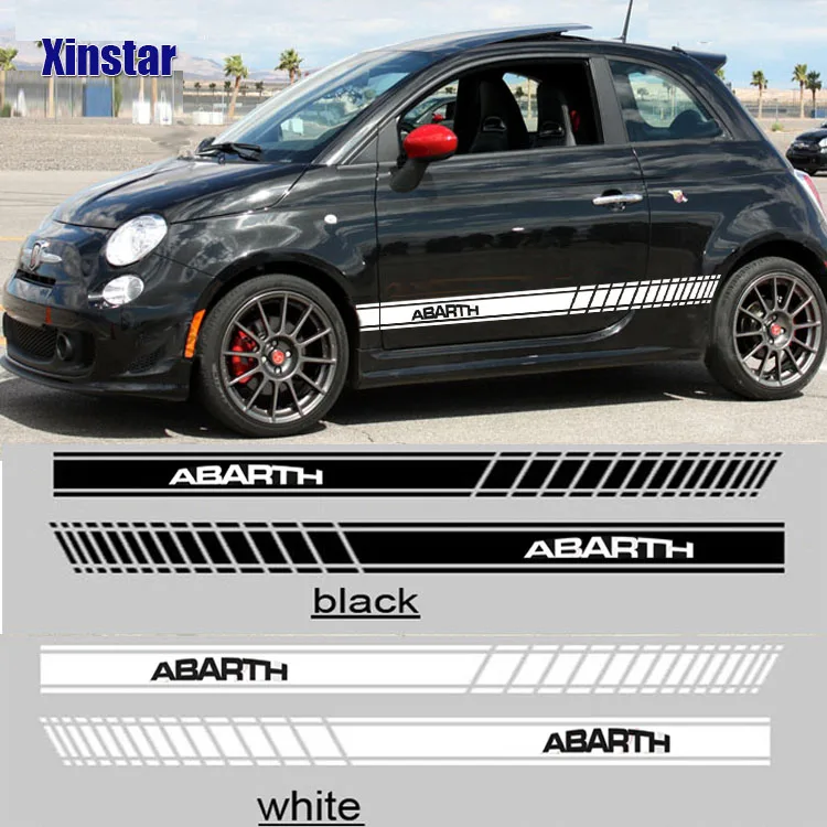 2 шт. Наклейка на голову автомобиля для fiat 500 SS GT панда|Наклейки автомобиль| |