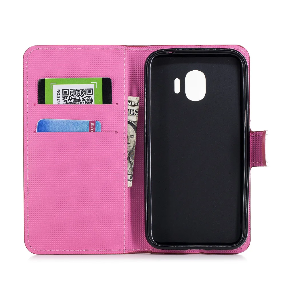 Filp cover for Samsung Galaxy J2 Pro 2018 luxury Wallet leather case SM-J250N phone shell | Мобильные телефоны и