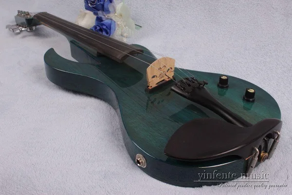 4 string 5 струн Лада электрическая скрипка 4/4 Пламя гитара Форма твердой древесины мощный звук Лада 5-11 - Цвет: 4 string