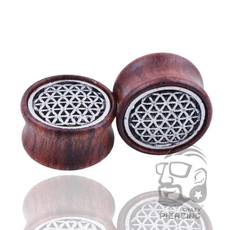 2 шт. деревянные пробки Для Пирсинга Ушей 8 20 мм|ear expander|piercing body jewelrybody jewelry |