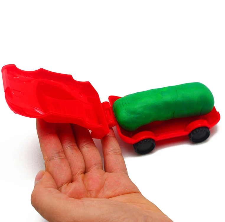 10 см 2 шт./компл. Красная Зеленая форма для машин игровой песчаный пластилин