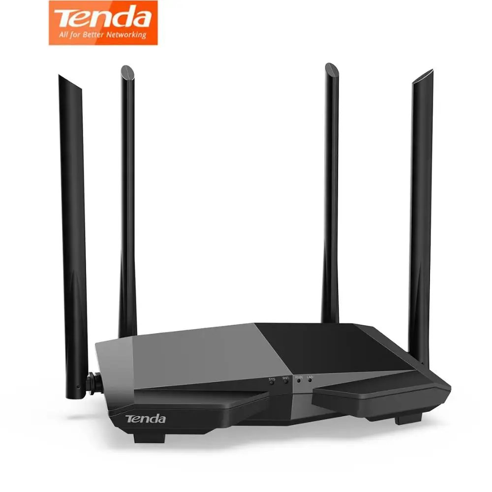 Tenda AC6 маршрутизатор беспроводной Wi Fi 1200 м двухдиапазонный 2 4 ГГц/5 0 ГГц 11AC
