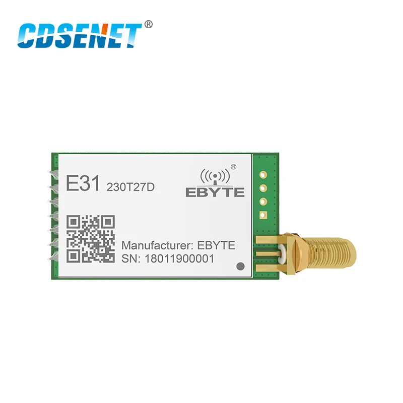 1 шт. CDSENET E31-230T27D 5 км 230 МГц AX5043 RF беспроводной приемопередатчик UART длинный диапазон 27dBm модуль радиочастотный передатчик и приемник