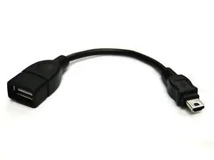 

Jimier CY Cable USB 2.0 Host Mini A Male to USB A female OTG adapter