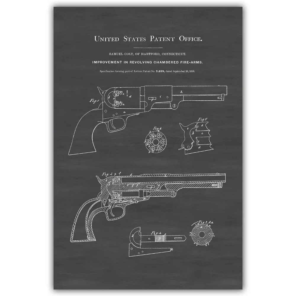 Револьвер Colt револьвер Starr глушитель стрелковое оружие Forte Smith Wesson флейта рисунок