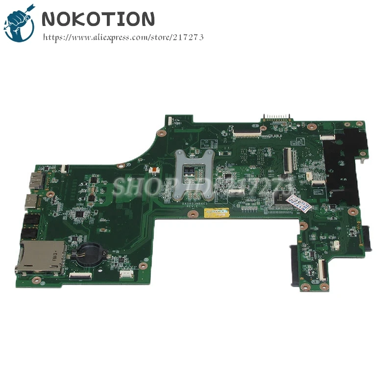 NOKOTION DA0R03MB6E1 CN-089X88 089X88 89X88 материнская плата для ноутбука dell Vostro 3750 основная HM67 DDR3 |