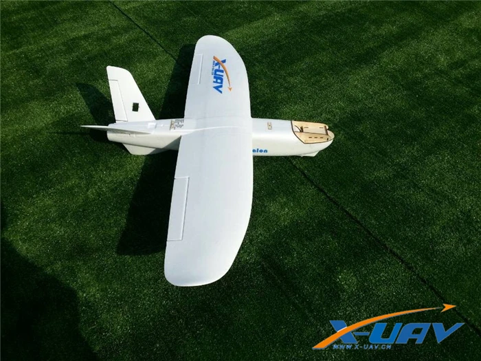 Белый Воздушный полет радио планер EPO модель самолета X UAV мини Talon FPV Самолет