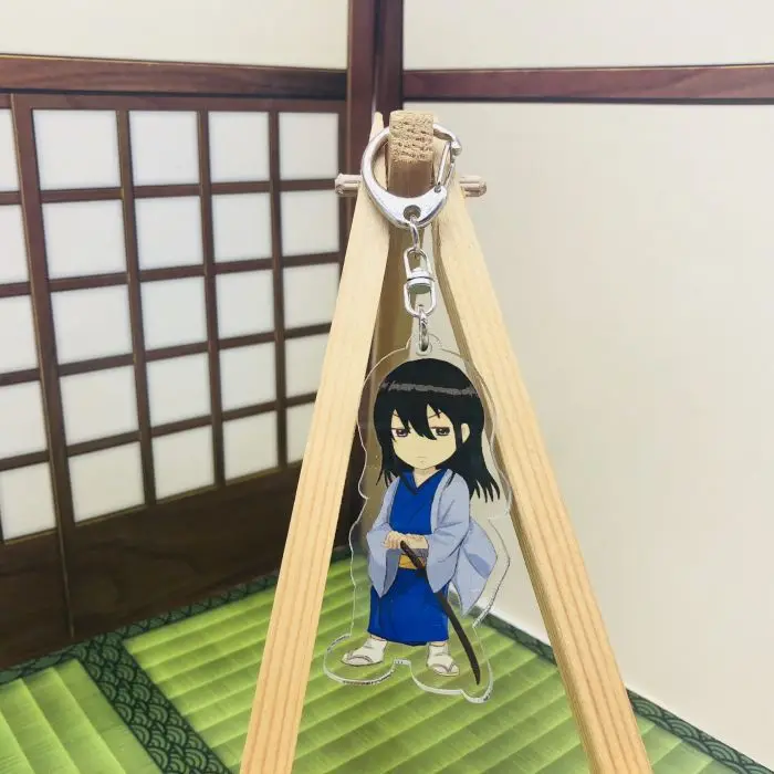 Экшн фигурки GINTAMA аниме акрил Саката гинтоки кацура модель брелок кулон игрушки