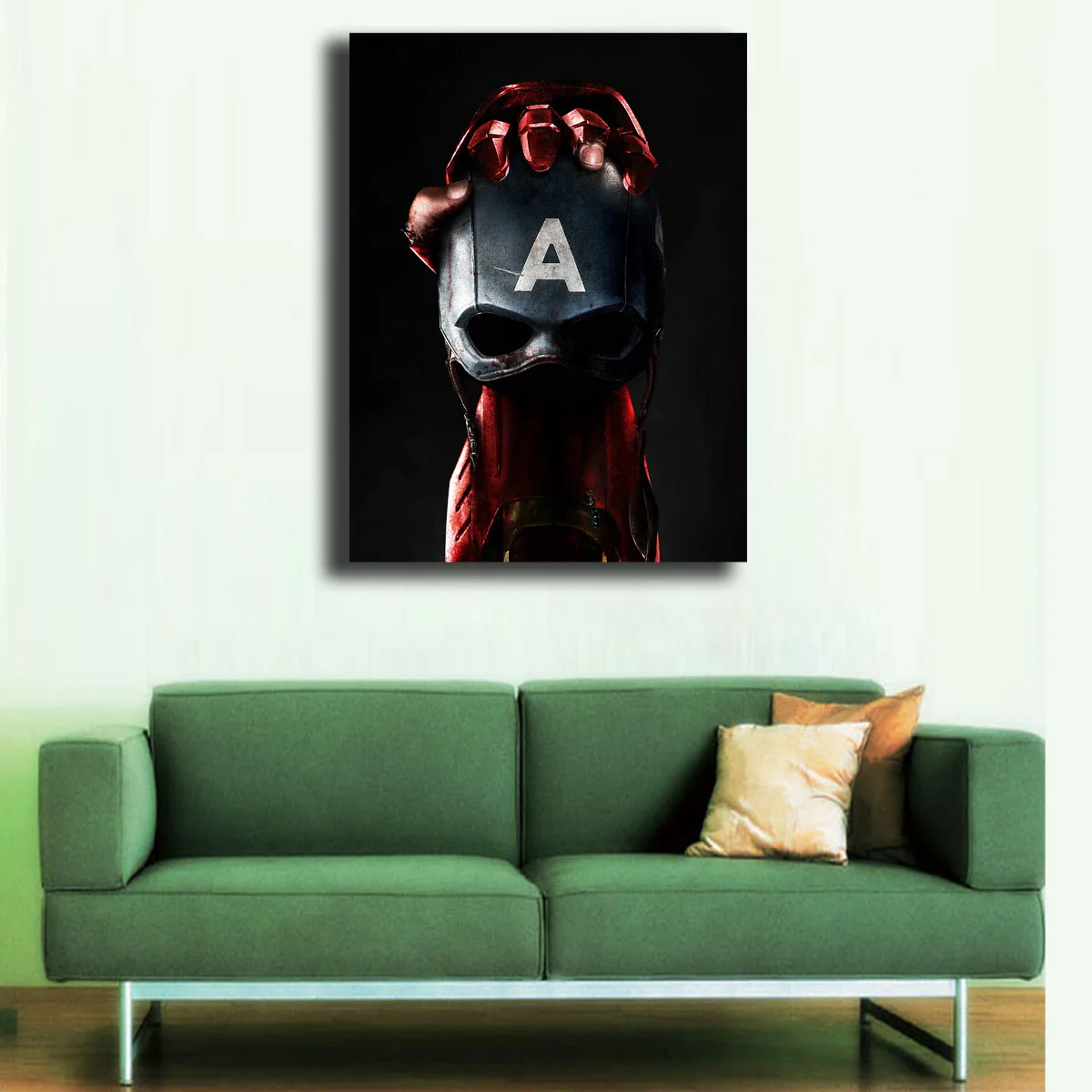 Капитан Америка чудеса 1 панель украшение на стену живопись маслом плакат Холст