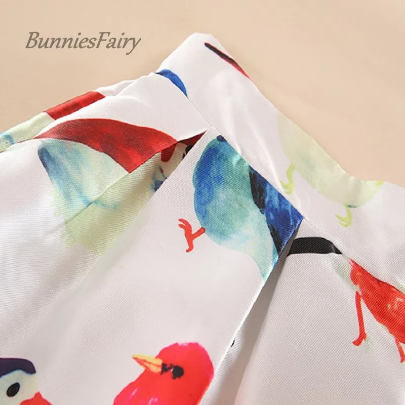Бренд BunniesFairy 2019 новый дизайн женская маленькая юбка с животным принтом в свежем
