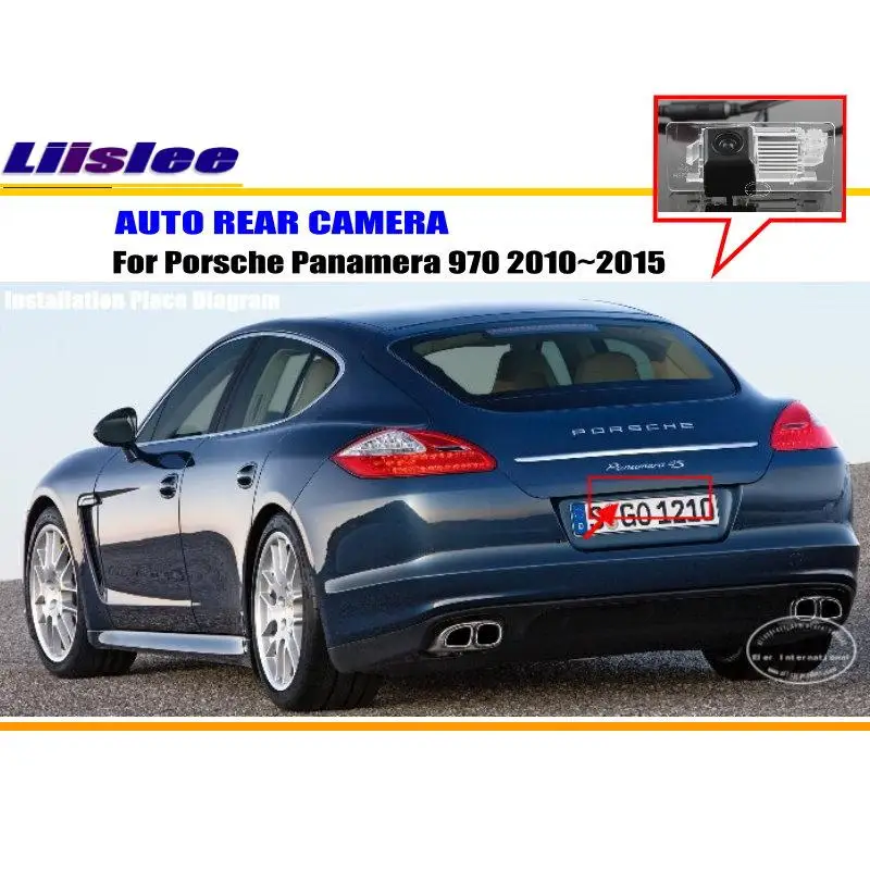 Для Porsche Panamera 970 2010 ~ 2015 камера заднего вида/резервная парковочная камера/NTST