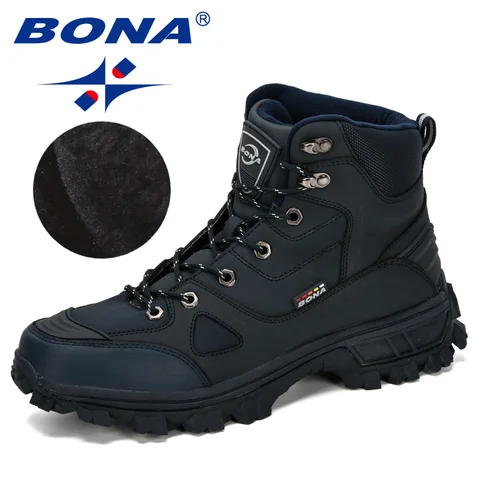 Мужские кожаные походные туфли BONA