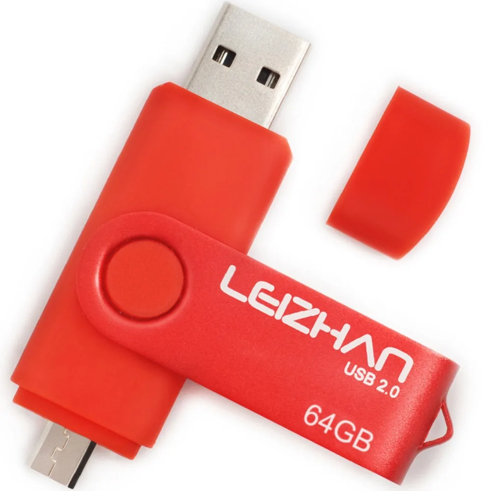 Флеш-накопитель LEIZHAN с Micro USB 64 ГБ 32 OTG 16 высокая скорость 8 Фотокарта 4 Гб 2 0 карта