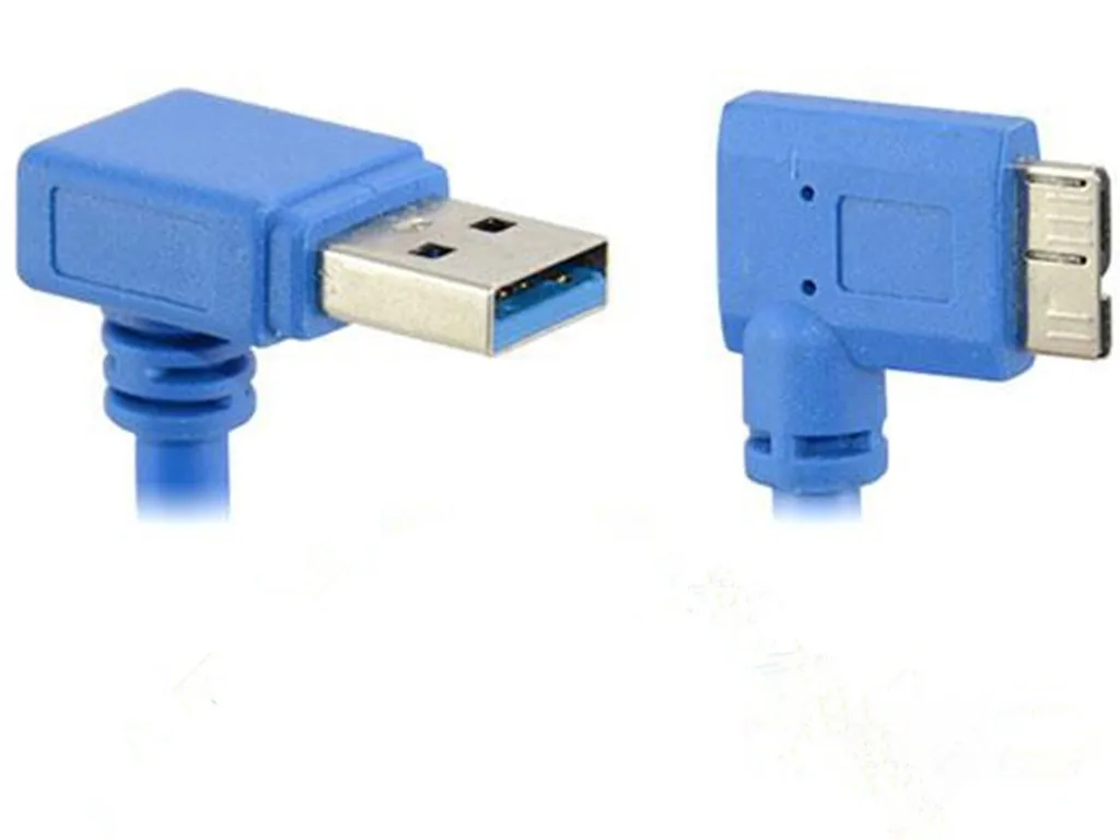 30 см USB 3 0 A 90 градусов вниз угол штекер к Micro B левый короткий кабель|left angle|usb 3.0 maleusb