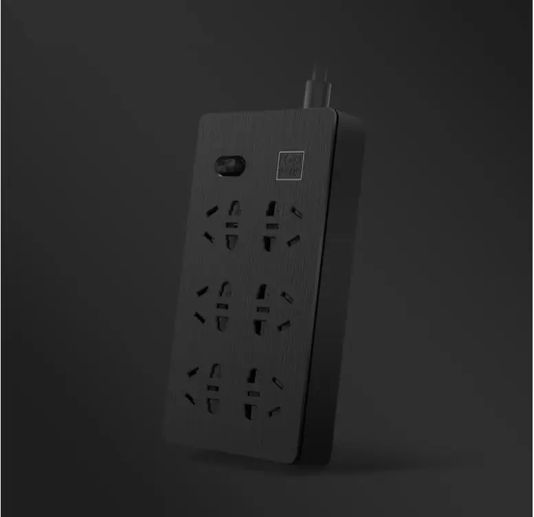 Xiaomi Mijia, 6 портов, Беспроводная розетка, конвертер, патч-панель, защита от перегрузки, 750, огнестойкая, умный дом, силовая полоса
