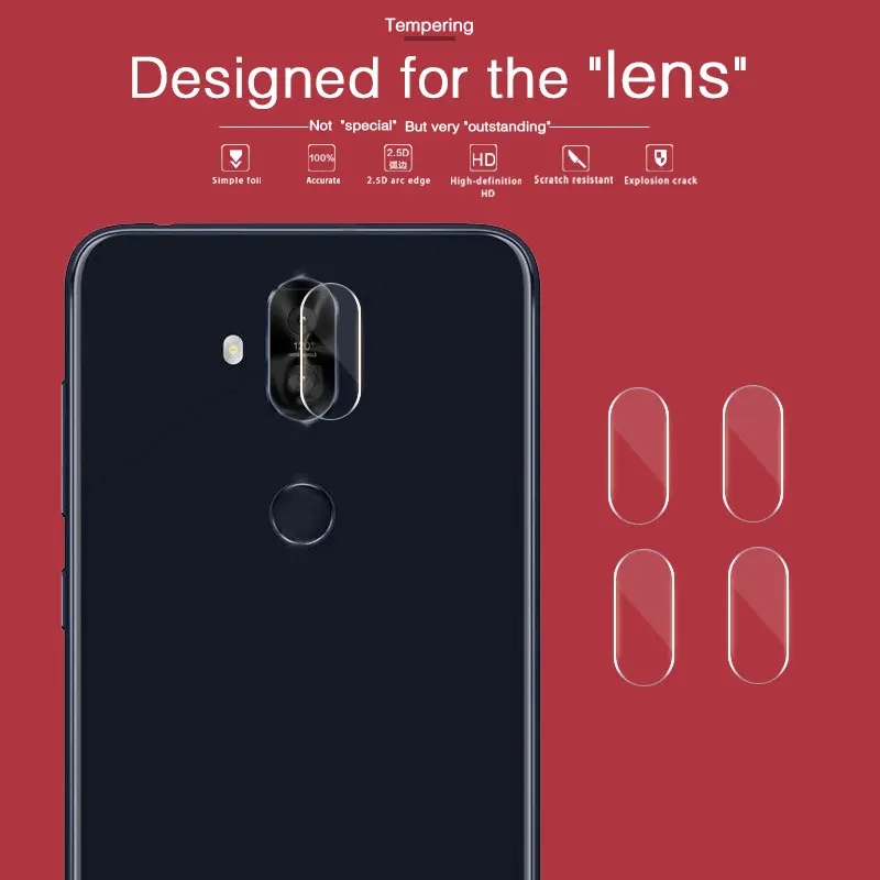 Высококачественное Закаленное стекло для объектива камеры Asus ZenFone 5 Lite ZC600KL 6 in Back