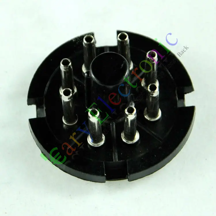 Опт и розница 10 шт 8Pin бакелитовая трубка Розетка База тестирования octal Для EL34 6SN7