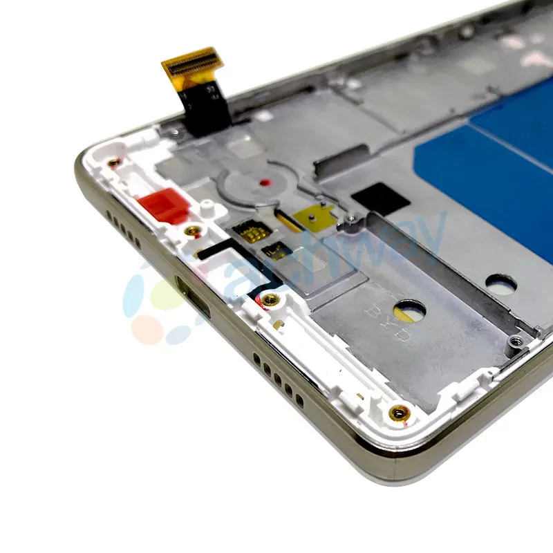 Для Huawei P8 Lite ЖК-дисплей сенсорный экран дигитайзер для сборки с корпусом запасные