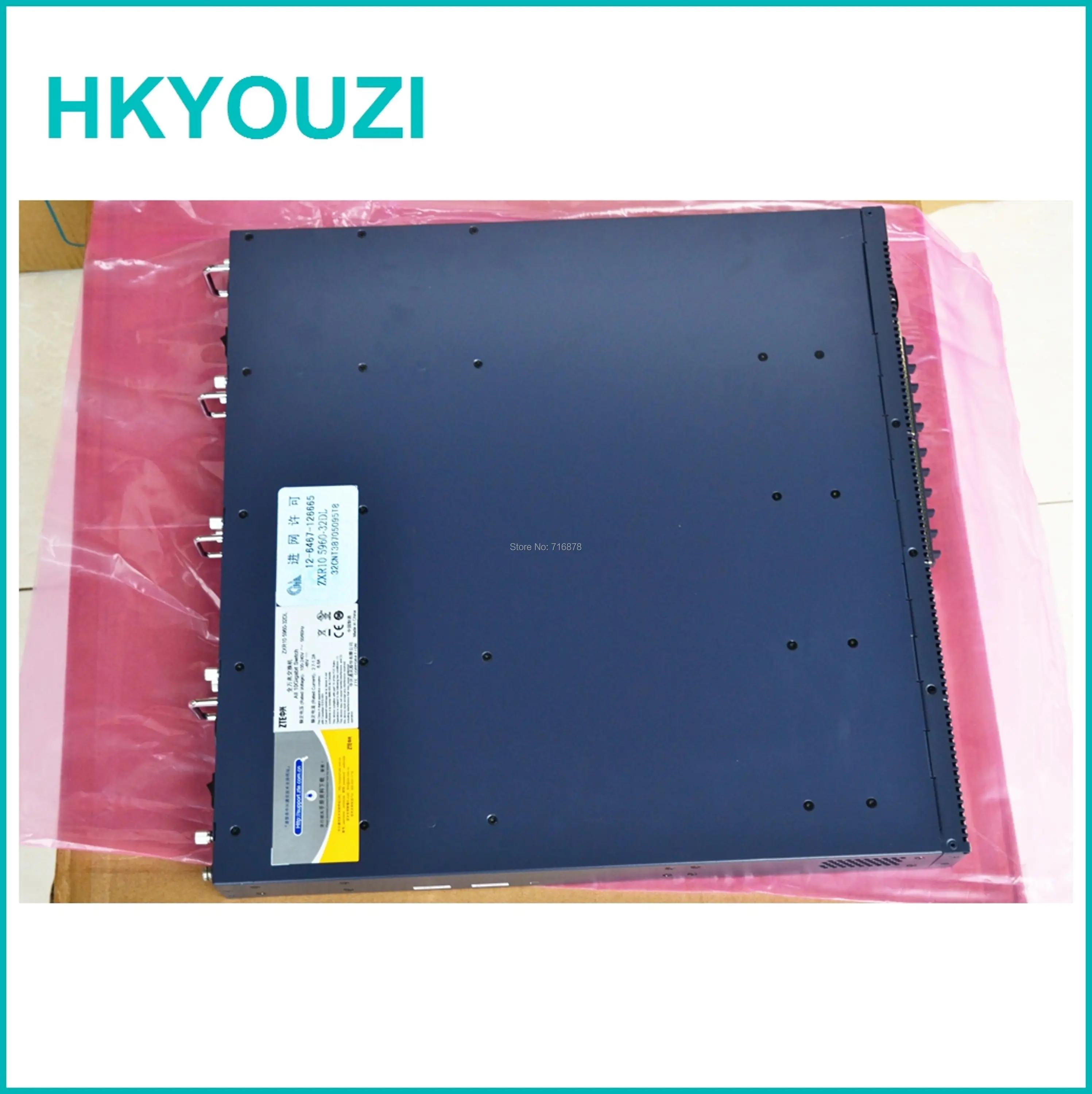 ZXR10 5960 32DL OUT AC 24 * 10GE SFP + порты 2 40GE QSFP выход вентилятора RS FAN мощность переменного