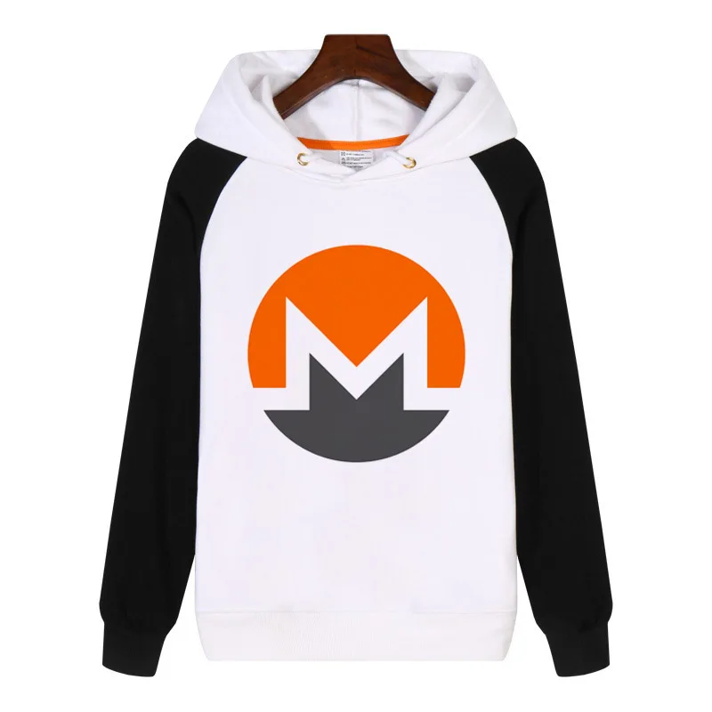 Биткоин Litecoin Электрический ETN Monero REVOLUTION CHAIN EOS Coin Hoodies Свитшот спортивный костюм
