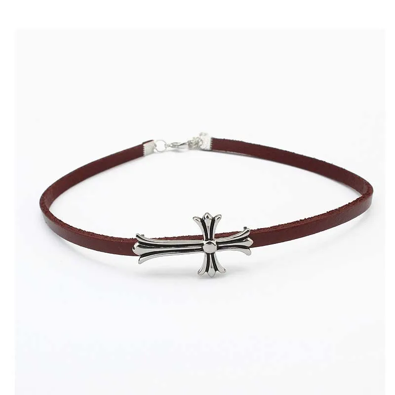 Новинка Брендовое ожерелье в стиле панк женское короткое колье из искусственной