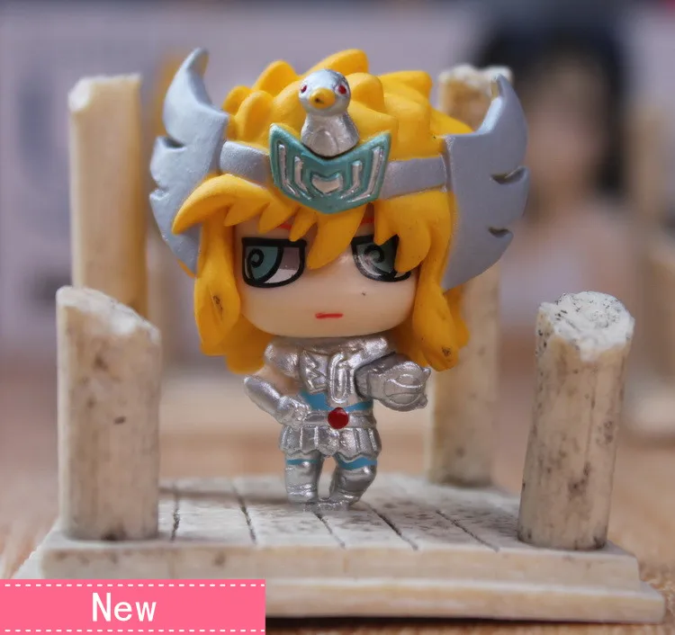 Аниме Saint Seiya ПВХ экшн-фигурка Коллекционная модель кукла игрушка 7 см (7 шт./компл.)