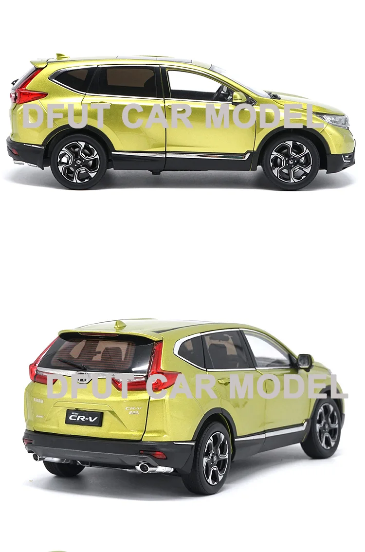 Литая 1:18 игрушка из сплава CRV SUV Honda модель автомобиля Детские Игрушечные Машинки оригинальные авторизованные подлинные детские игрушки