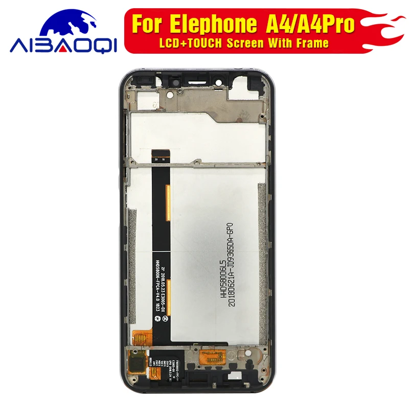 Новый оригинальный для Elephone A4/A4pro сенсорный экран ЖК дисплей дигитайзер сборка с