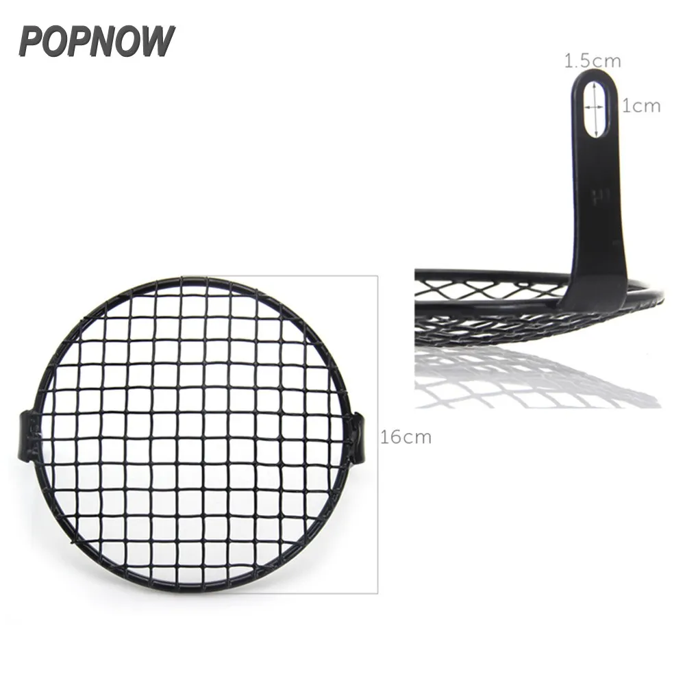 Шт. 1 шт. мотоцикл фара Гриль Крышка Боковое крепление Кронштейн Мотоцикл Внешний