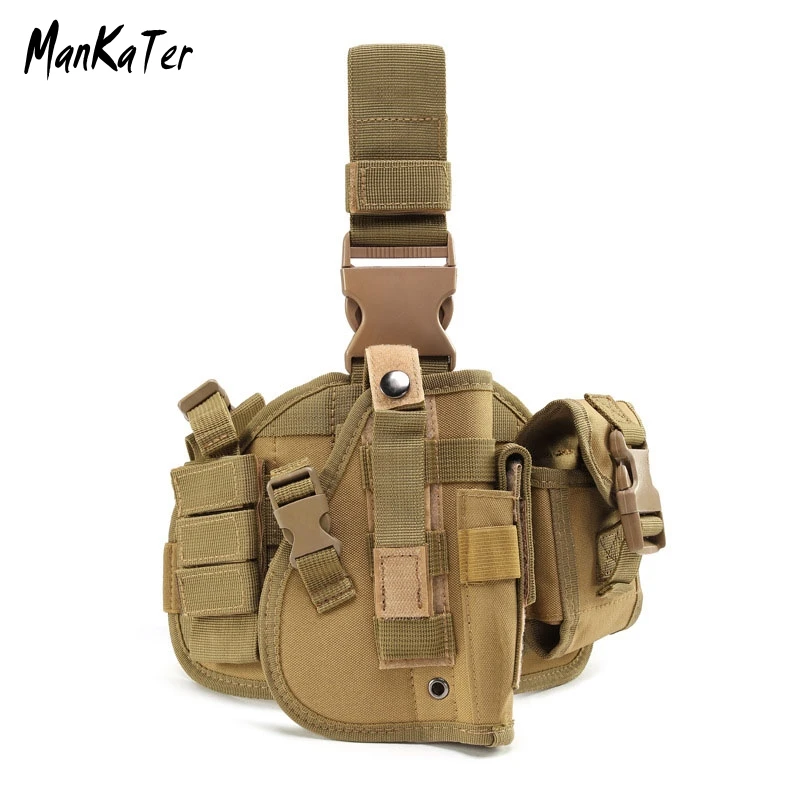 Тактическая кобура ManKaTer для страйкбола набедренная ног уличная Военная