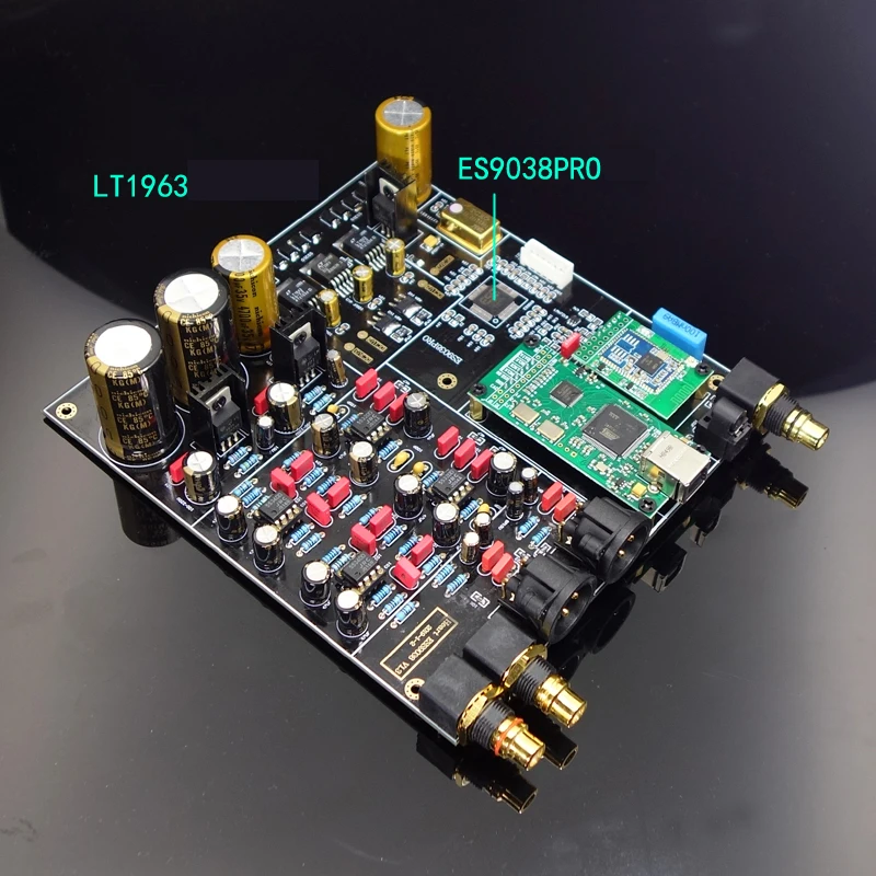 Lusya ES9038PRO DAC декодер CSR8675 Bluetooth 5 0 поддержка APTX HD Совместимость с Amanero коаксиальный