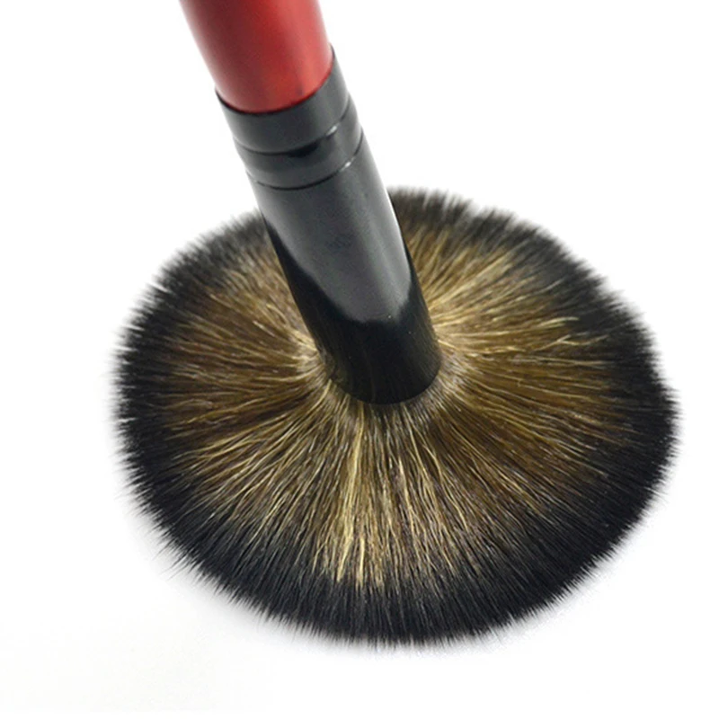 1 pcs Soft Fiber Wood Handle Makeup Brush Foundation blending blush makeup tool | Красота и здоровье