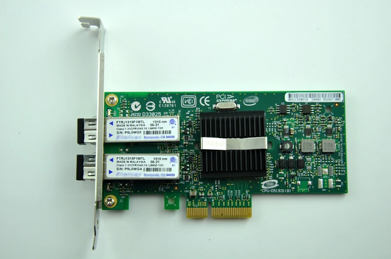 PRO/1000 PF двухпортовый LC волоконный гигабитный Ethernet адаптер сервера NIC исте9402pf LX