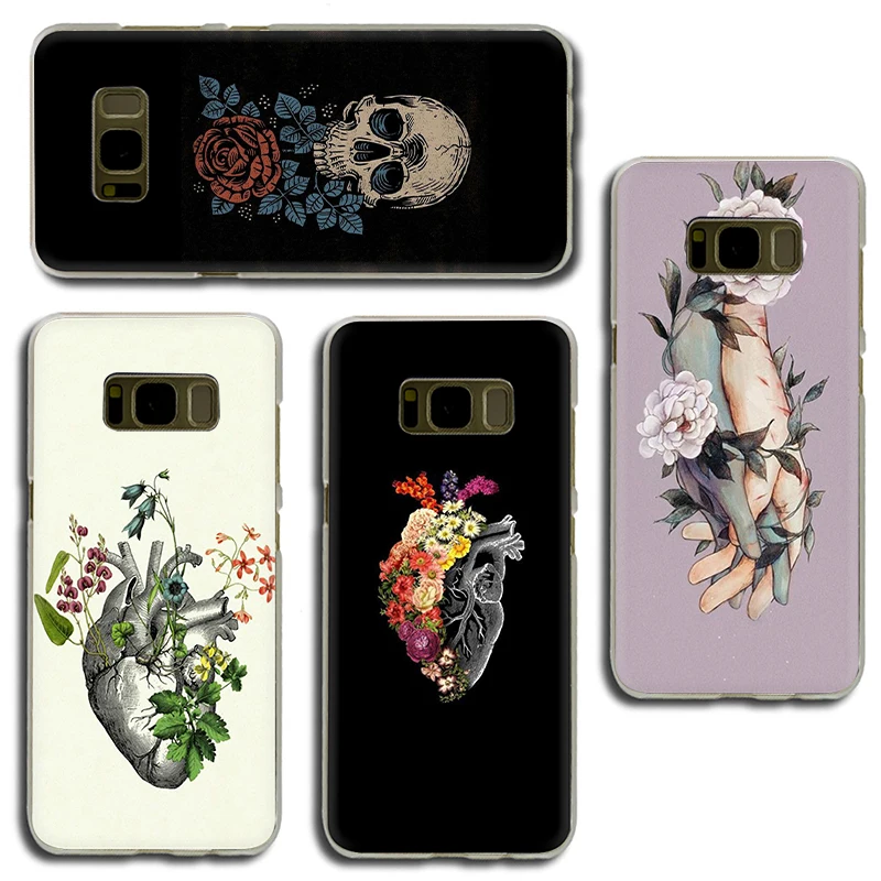 Медицинский Твердый чехол для телефона с человеческими органами Samsung Galaxy S6 7 Edge S8 9