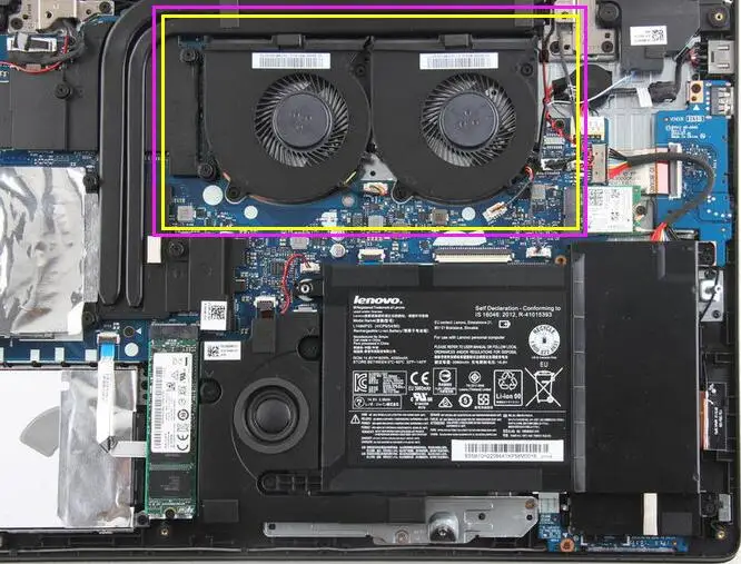 Новый вентилятор для процессора Lenovo Ideapad Y700 охлаждения 15ISK|cpu fan|fan lenovolenovo fan |