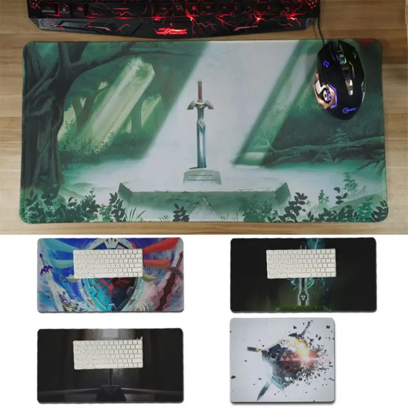 

Yinuoda Funny Master Sword gamer play mats Mousepad Size for 180*220 200*250 250*290 300*600 and 300*600*2mm