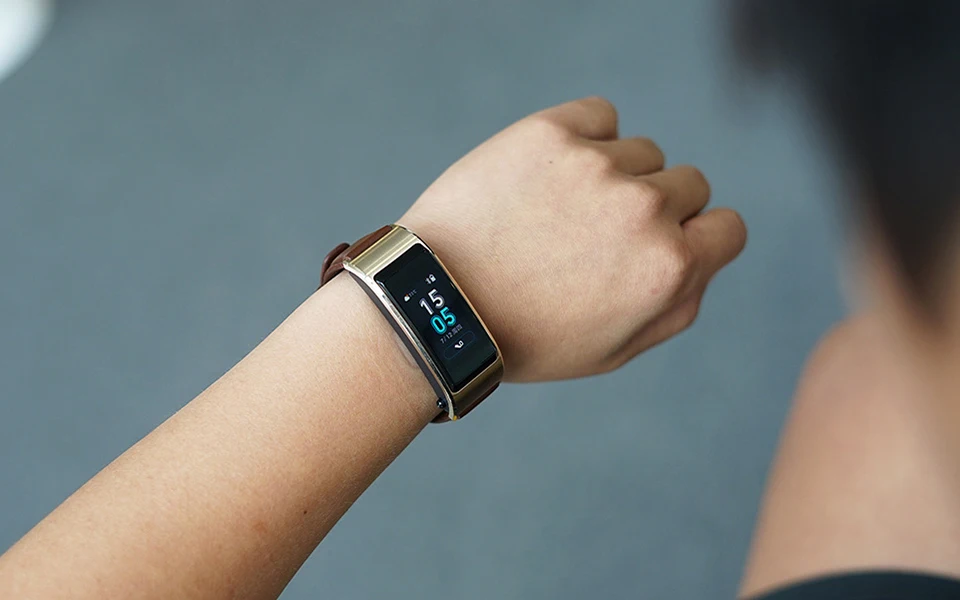 huawei TalkBand B5 Talk Band B5 Bluetooth напульсники сенсорный AMOLED экран вызова наушники ремешок Здоровья Водонепроницаемый сна