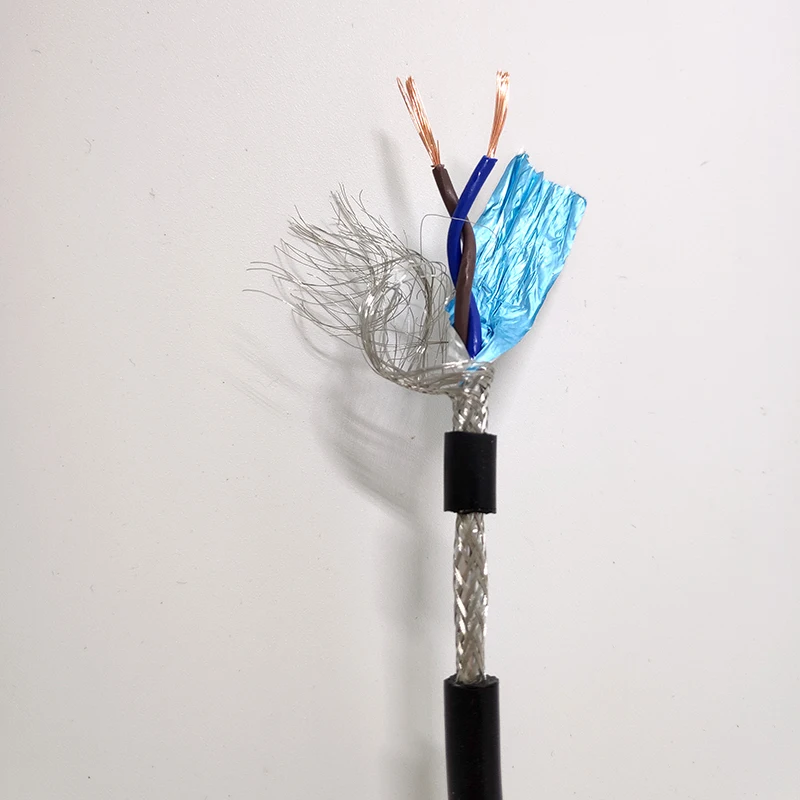 

Free shipping 10M Copper 0.15 0.2 0.3 0.5 0.75 1 1.5 square 2 core Twisted RVSP Shielded Cable for 485 communication signal