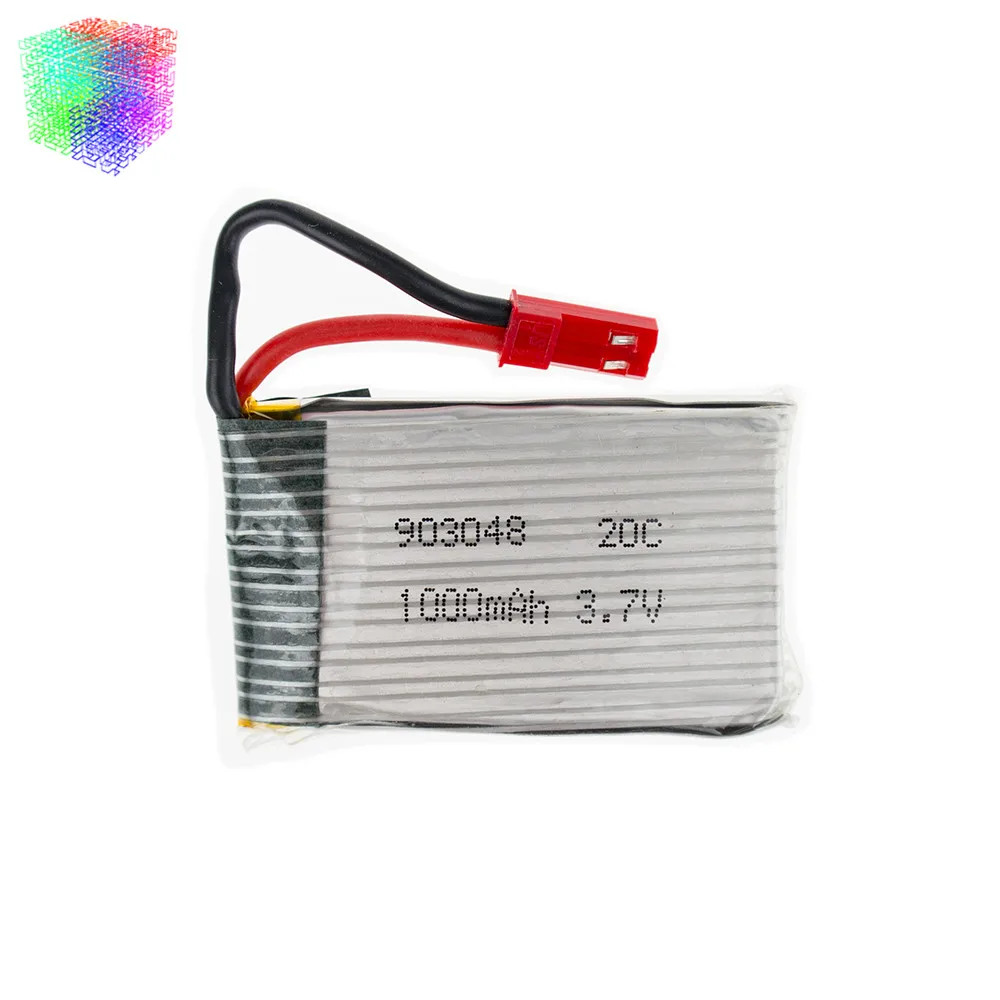 JJRC H11D lipo 3 7 v 1000mah литий ионная аккумуляторная батарея аккумуляторы JST 5 шт. и