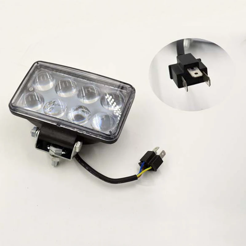 2 шт. 4D точечный светодиодный автомобильный трактор RV Противотуманные фары для